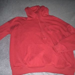 Red hoodie